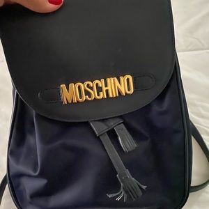 Moschino mini back pack
